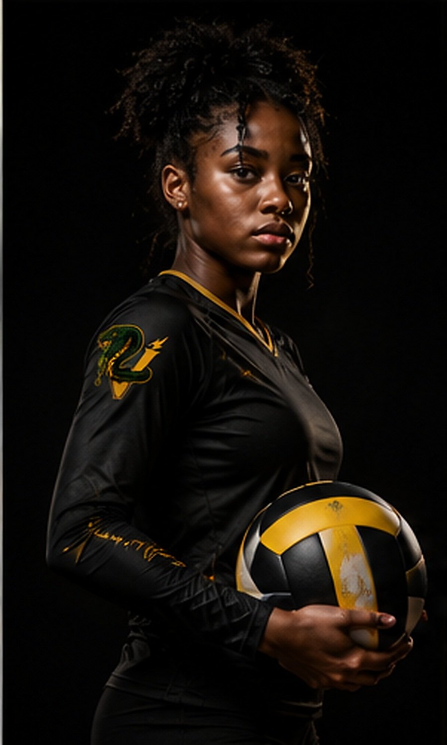 Venom Volleyball athlete